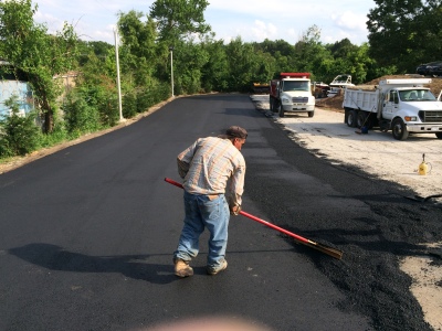 Wendy's Drive-Thru Paving paving project